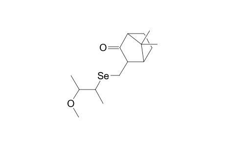 trans-2-Methoxy-3-(3-selenacamphoryl)-2-butene