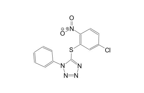 5-[(5-chloro-2-nitrophenyl)sulfanyl]-1-phenyl-1H-tetraazole