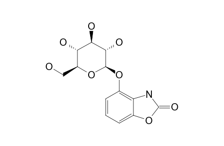 4-O-BETA-D-GLUCOPYRANOSYL-BENZOXAZOLIN-2(3H)-ONE