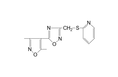 5-(3,5-dimethyl-4-isoxazolyl)-3-{[(pyridyl)thio]methyl}-1,2,4-oxadiazole