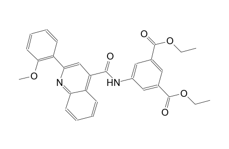 diethyl 5-({[2-(2-methoxyphenyl)-4-quinolinyl]carbonyl}amino)isophthalate