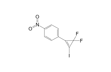 3,3-DIFLUORO-1-IODO-2-(4-NITRO-PHENYL)-CYCLOPROPENE