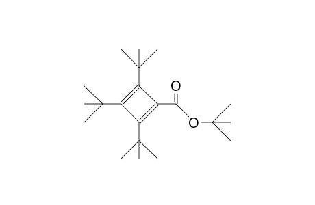 2,3,4-Tri-tert-butyl-cyclobutadiene-1-carboxylic acid, tert-butyl ester