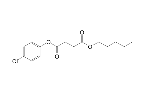 Succinic acid, 4-chlorophenyl pentyl ester