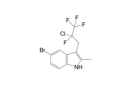 5-Bromo-3-(2-chloro-2,3,3,3-tetrafluoropropyl)-2-methyl-1H-indole