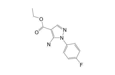 Ethyl 5-amino-1-(4-fluorophenyl)-1H-pyrazole-4-carboxylate