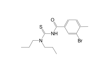 N'-(3-bromo-4-methylbenzoyl)-N,N-dipropylthiourea