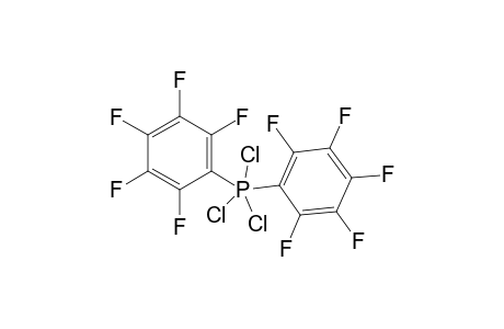 Phosphorane, trichlorobis(pentafluorophenyl)-