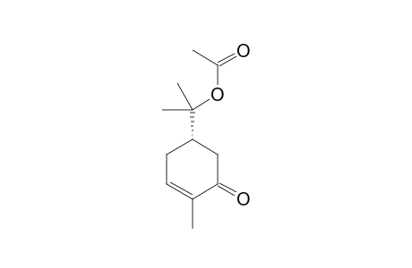 (S)-(+)-5-(1-Acetoxy-1-methylethyl)-2-methyl-2-cyclohexen-1-one