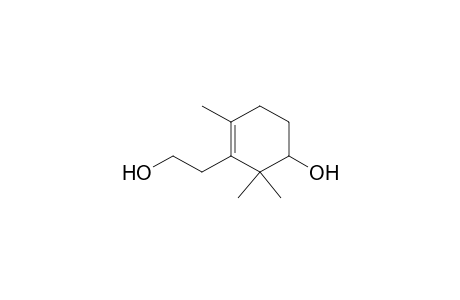 3-(2-hydroxyethyl)-2,2,4-trimethyl-1-cyclohex-3-enol