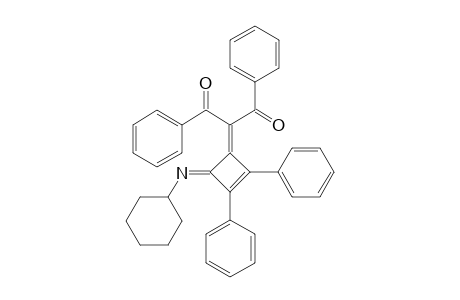 2-(Dibenzoylmethylene)-1-(cyclohexylimino)-3,4-diphenyl-3-cyclobutene