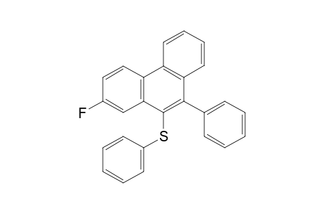 (7-Fluoro-10-phenylphenanthren-9-yl)(phenyl)sulfane