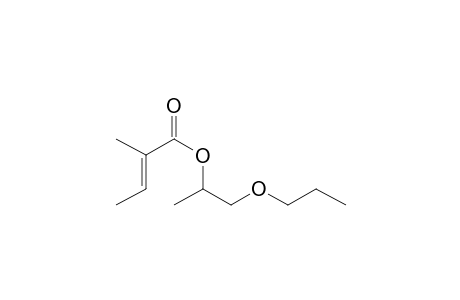 1-Propoxypropan-2-yl 2-methylbut-2-enoate