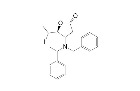 (3S,4S,5R,ALPHA-R)-3-[N-BENZYL-N-(ALPHA-METHYLBENZYL)-AMINO]-5-IODOHEXANO-4-LACTONE