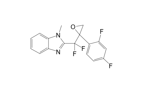 2-[[2-(2,4-difluorophenyl)-2-oxiranyl]-difluoromethyl]-1-methylbenzimidazole
