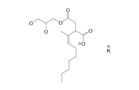 4-(2,3-Dihydroxypropyl) 2-isononenylsuccinate potassium salt solution