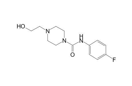 4'-fluoro-4-(2-hydroxyethyl)-1-piperazinecarboxanilide