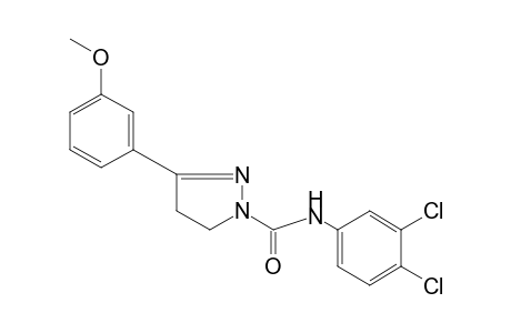 3',4'-dichloro-3-(m-methoxyphenyl)-2-pyrazoline-1-carboxanilide