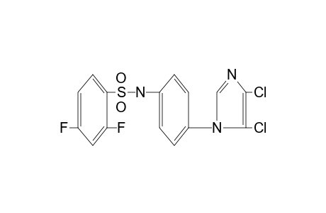 4'-(4,5-dichloroimidazol-1-yl)-2,4-difluorobenzenesulfonamide