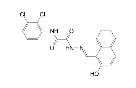 N-(2,3-dichloro-phenyl)-2-[N'-(2-hydroxy-naphthalen-1-ylmethylene)-hydrazino]-2-oxo-acetamide
