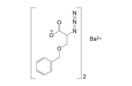 2-azido-3-(benzyloxy)propionic acid, barium salt