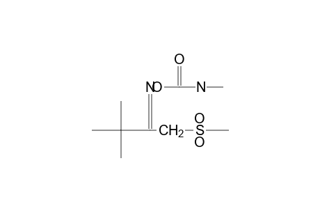 3,3-DIMETHYL-1-(METHYLSULFONYL)-2-BUTANONE, (E)-O-(METHYLCARBAMOYL)OXIME