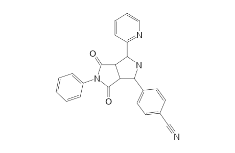 Endo-4-(4'-cyanophenyl)-7-phenyl-2-(2'-pyridyl)-6,8-dioxo-3,7-diazabicyclo[3.3.0]octane