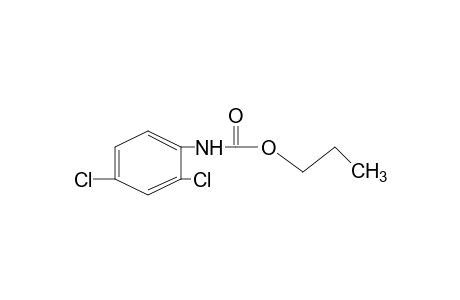 2,4-dichlorocarbanilic acid, propyl ester