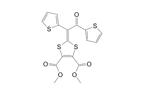 2-(2-oxo-1,2-dithiophen-2-ylethylidene)-1,3-dithiole-4,5-dicarboxylic acid dimethyl ester