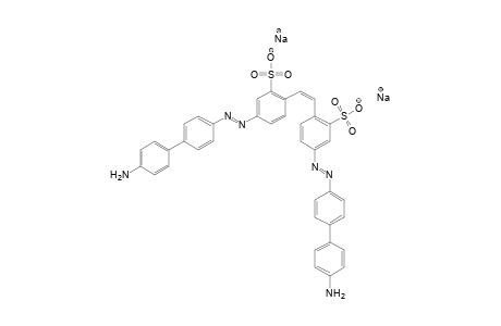 2,2'- Ethylene[4-bis[[4-(4-aminopheny)pheny]azo]]disulfonic acid, disodium salt