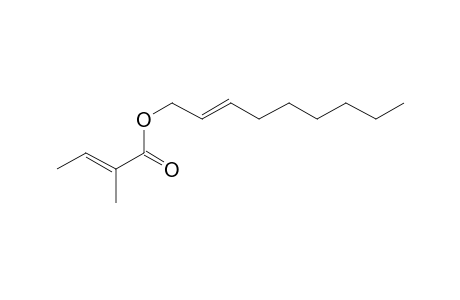 Nonenyl tiglate, 2E-