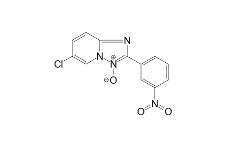 6-Chloranyl-2-(3-nitrophenyl)-3-oxidanidyl-[1,2,4]triazolo[1,5-a]pyridin-3-ium