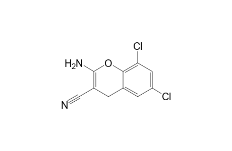 2-Amino-3-cyano-6,8-dichloro-4H-chromene