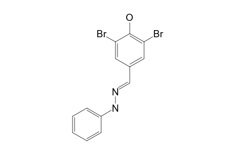 3,5-dibromo-4-hydroxybenzaldehyde, phenylhydrazone