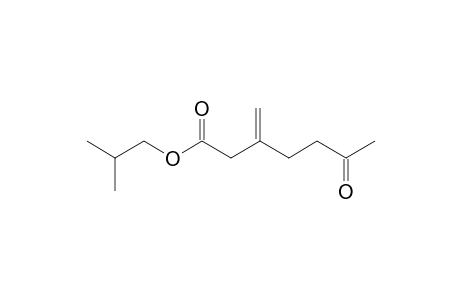 Isobutyl-3-methylene-6-oxoheptanoate