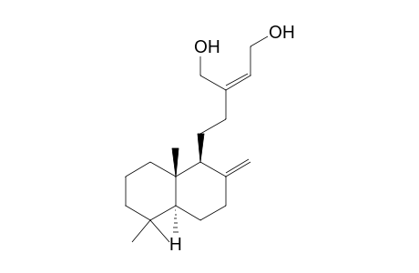 (+)-LABDA-8(17),13(Z)-DIENE-15,16-DIOL