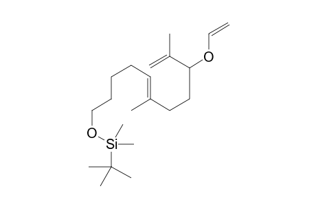 (6E)-11-tert-Butyldimethylsiloxy-2,6-dimethyl-3-vinyloxy-1,6-undecadiene