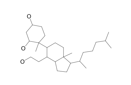 5,6-Secocholestane-1,3,6-triol, (1.beta.,3.alpha.,10.alpha.)-