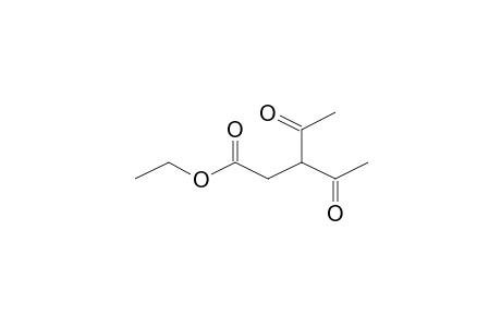 Pentanoic acid, 3-acetyl-4-oxo-, ethyl ester