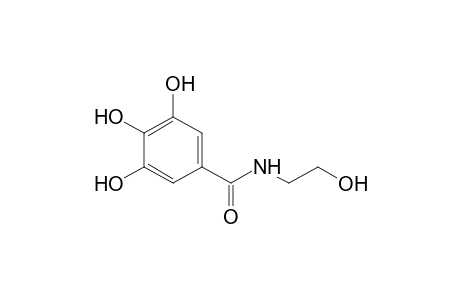 N-(2-hydroxyethyl)-3,4,5-trihydroxybenzamide