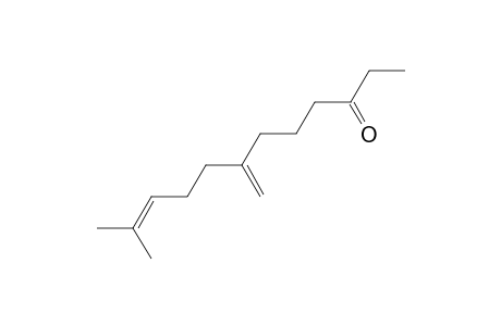 11-methyl-7-methylenedodec-10-en-3-one