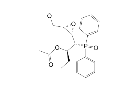 (2S,3R,4R,5S)-5-ACETOXY-4-DIPHENYL-PHOSPHINOYL-2,3-EPOXY-HEPTAN-1-OL