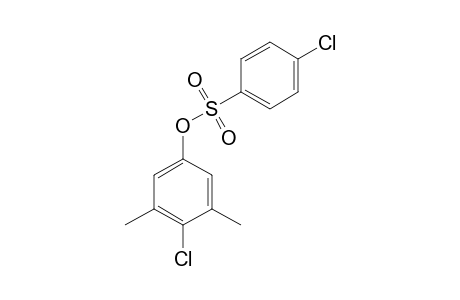 p-chlorobenzenesulfonic acid, 4-chloro-3,5-xylyl ester