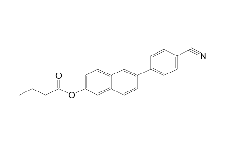 Butyric acid, 6-(4-cyano-phenyl)-naphthalen-2-yl ester