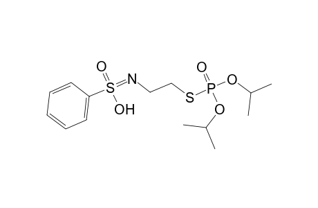 Phosphorothioic acid, O,O-diisopropyl ester, S-ester with N-(2-mercaptoethyl)benzenesulfonamide