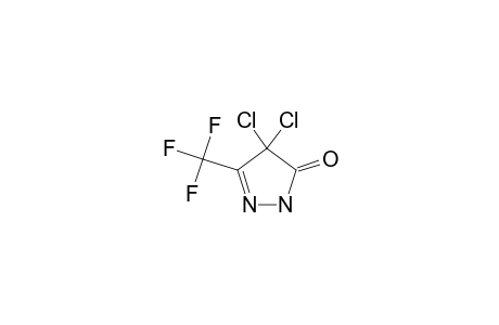 4,4-DICHLORO-5-(TRIFLUOROMETHYL)-5-PYRAZOLIN-3-ONE