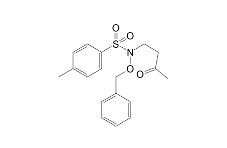 4-[N-(Benzyloxy)-N-4-methylbenzenesulfonamide]butan-2-one