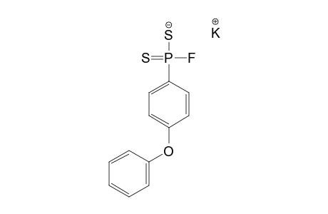 POTASSIUM-(4-PHENOXYPHENYL)-PHOSPHONOFLUORIDODITHIOATE