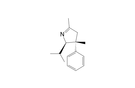 (2R,3R)-2-isopropyl-3,5-dimethyl-3-phenyl-1-pyrroline