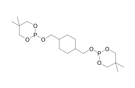 1,3,2-dioxaphosphorinane, 2,2'-[1,4-cyclohexanediylbis(methyleneoxy)]bis[5,5-dimethyl-